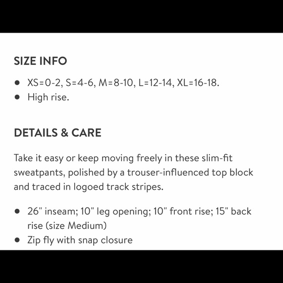 Reebok sweatsuit in great used condition - Picture 7 of 7